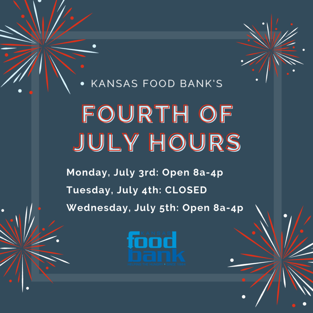 4th of July Wichita Pantry Closures Kansas Food Bank