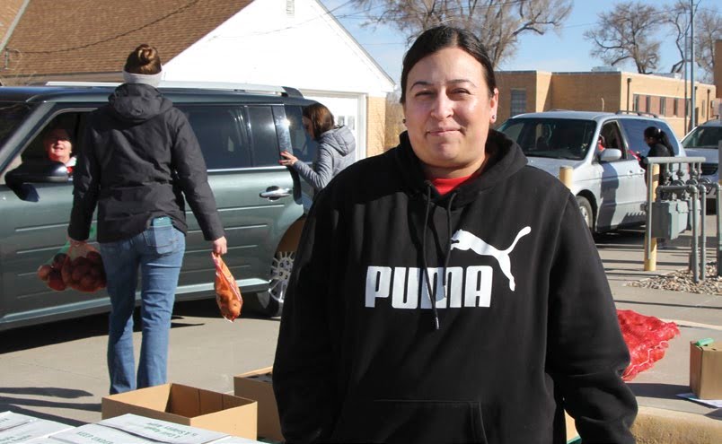 Patricia shares her gratitude for the Mobile Food Pantry at Lakin.